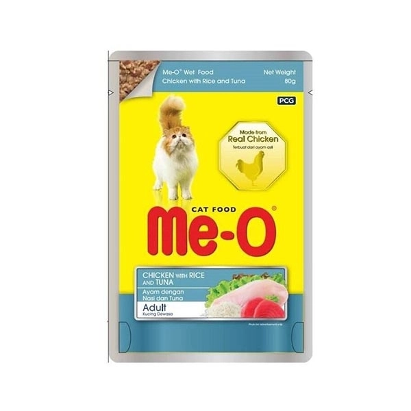 ME-O Tavuk Pirinç ve Ton Balıklı Pouch Kedi konservesi 80gr - 2