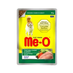 Me-O Tavuklu Kedi Yaş Maması 80 Gr