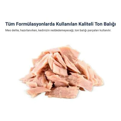 Me-O  Ton Balık&Alabalık Kedi Yaş Maması  80 Gr - 3
