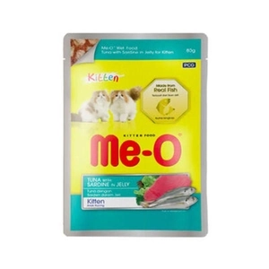 Me-O Ton Balık&Sardalyalı Yavru Kedi Yaş Maması 80 Gr