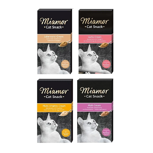 Miamor Cream 4 Çeşit Kedi Kreması 6 X 15 Gr - ( 4 Adet ) - 1
