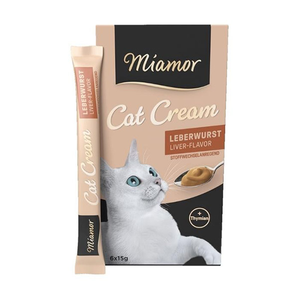 Miamor Cream Ciğerli Kedi Ödülü 6x15 G - 1