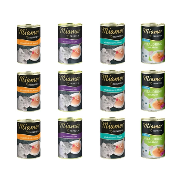 Miamor Kedi Çorbası Karışık 135 ML x 12 Adet - 1
