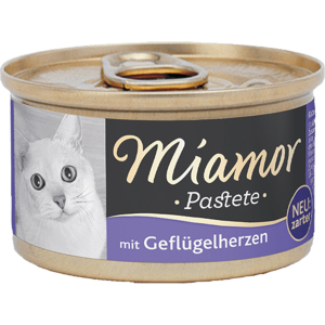 Miamor Pastete Yürekli Kedi Köpek Yaş Maması 85 G