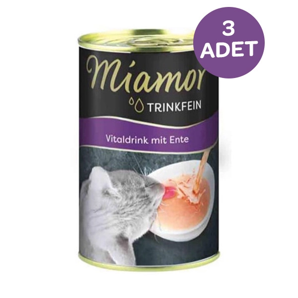 Miamor Vd Ördekli Kedi Çorbası 135 ML x 3 Adet - 1