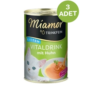 Mıamor Vd Tavuklu Yavru Kedi Çorbası 135 ML x 3 Adet