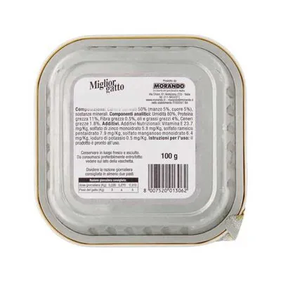 Miglior Biftek Ciğer Ve Havuçlu Kısırlaştırılmış Kedi Yaş Maması 85 GR - 4