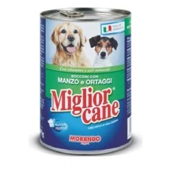 Miglior Biftekli ve Sebzeli Köpek Konservesi 405 GR