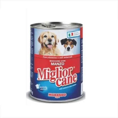 Miglior Cane Biftekli Köpek Konservesi 405 GR - 1