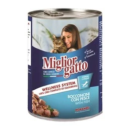 Miglior Gatto Balıklı Kedi Konservesi 405 GR
