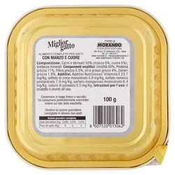 Miglior Gatto Biftek Ve Yürek Kedi Konservesi 100 Gr - 2