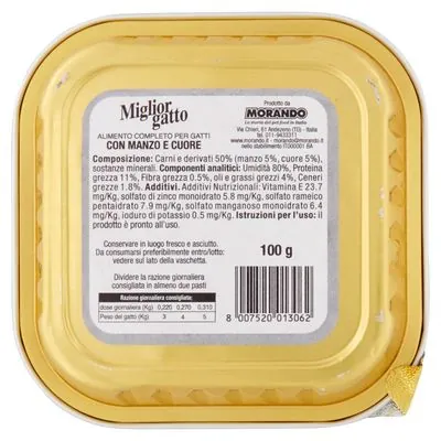 Miglior Gatto Biftek Ve Yürek Kedi Konservesi 100 Gr - 2