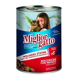 Miglior Gatto Biftekli Kedi Yaş Maması 405 GR