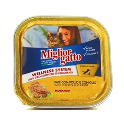 Miglior Gatto Tavuk Ve Tavşanlı Kedi Konservesi 100 Gr