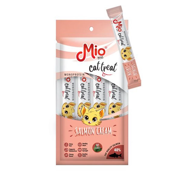 Mio Somonlu Kedi Ödül Kreması 4*15 Gr - 1