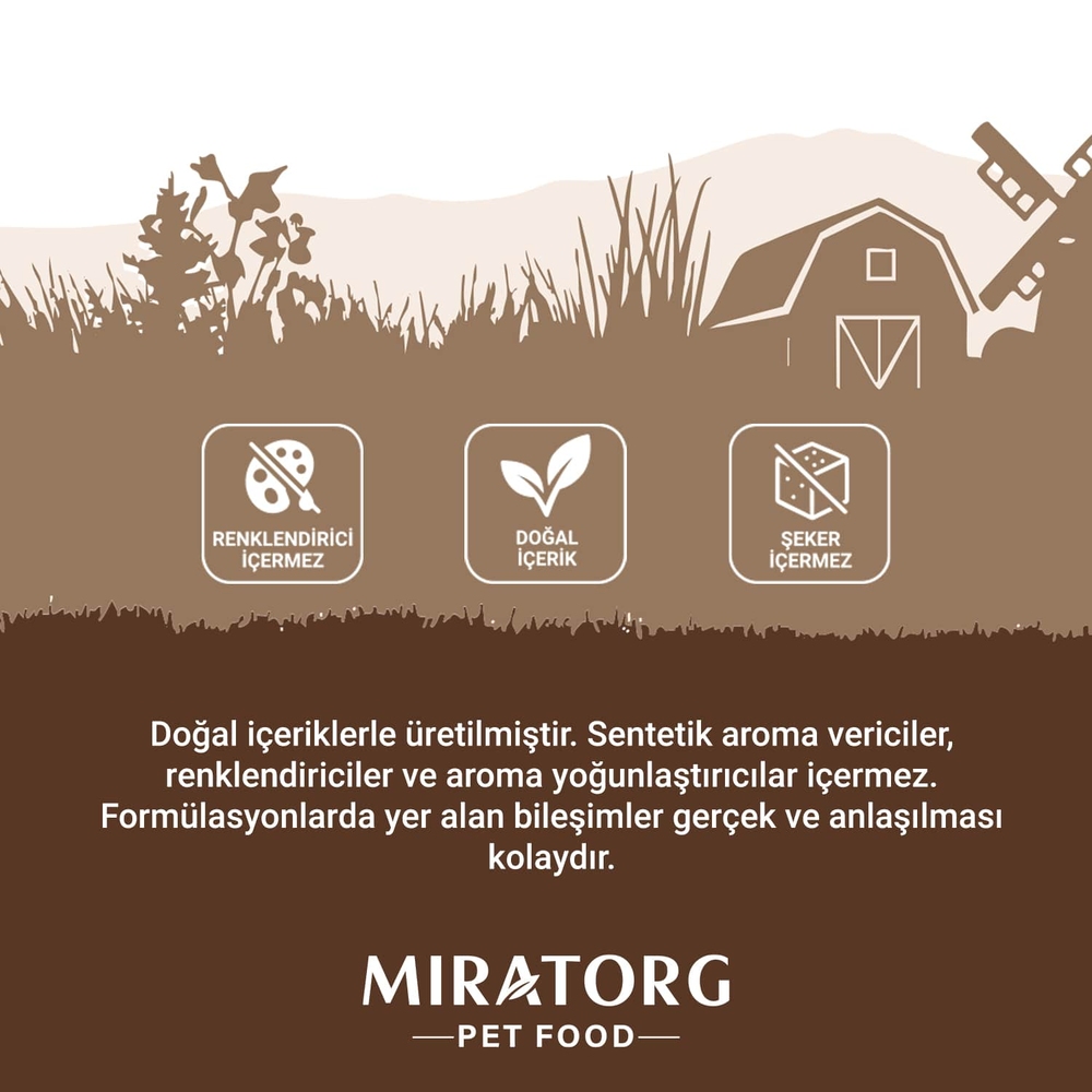Miratorg Extra Meat Adult Mini Sığır Etli Küçük Irk Yetişkin Köpek Maması 3 Kg - 7