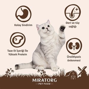 Miratorg Extra Meat Adult Tavuk Etli Yetişkin Kedi Maması 2,1 Kg - 5