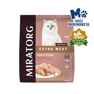 Miratorg Extra Meat Kitten Tavuk Etli Yavru Kedi Maması 1.5 kg