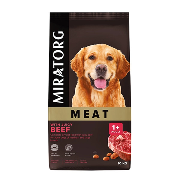 Miratorg Sığır Etli Orta ve Büyük Irk Yetişkin Köpek Maması 10 Kg - 2