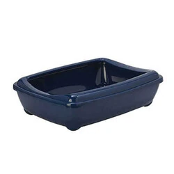 Moderna Aristo Açık Kedi Tuvalet Kabı 42 CM- Lacivert
