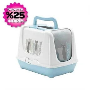 Moderna Maasai Kapalı Kedi Tuvaleti - 50CM - 2