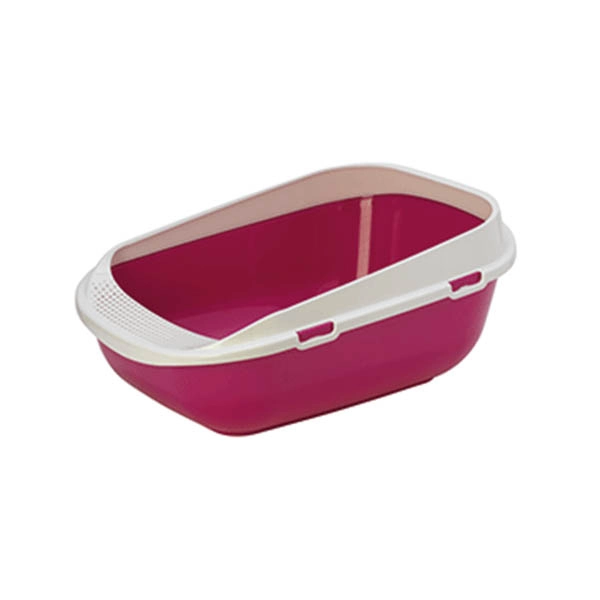 Moderna Megastep Açık Kedi Tuvaleti - Fuşya 66 CM - 1