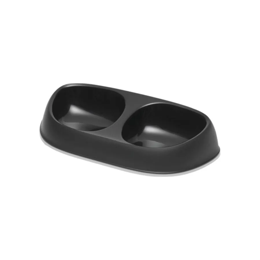 Moderna Sensibowl Köpek Mama Kabı 2x200 ml Siyah - 1
