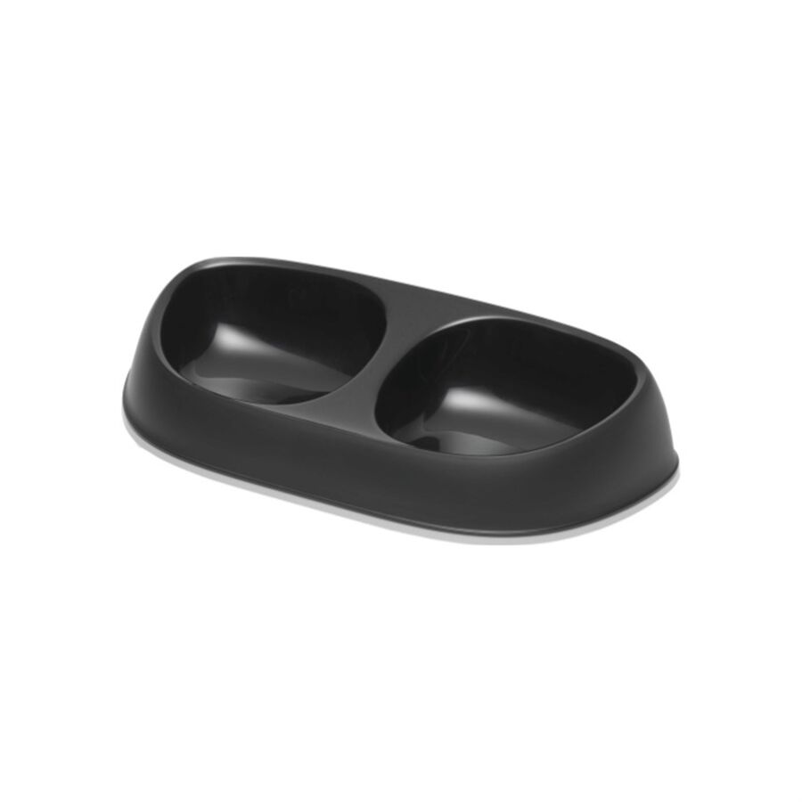 Moderna Sensibowl Köpek Mama Kabı 2x200 ml Siyah - 1