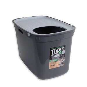 ​Moderna Top Cat Kedi Tuvaleti Gri/Koyu Gri 59 cm