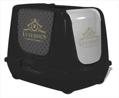 Moderna Trendy Luxurious Kapalı Kedi Tuvaleti 50 CM - 1