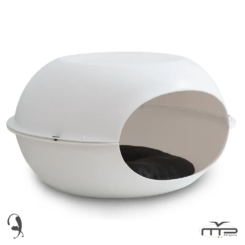 Mp Luna Beyaz Kedi Evi 57*38*31cm - 1