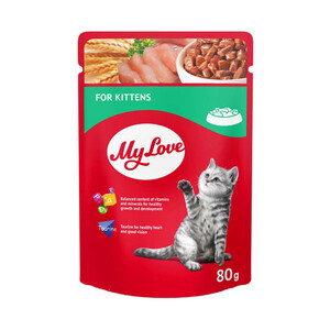 My Love Yavru Kedi Yaş Maması 80 GR