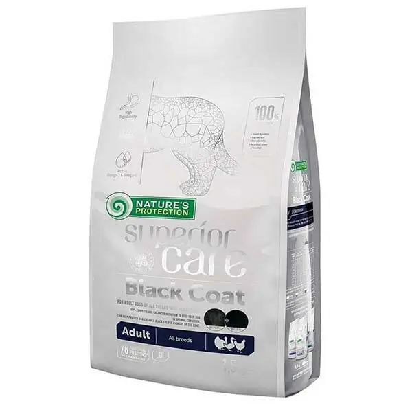 Natures Protection Black Dogs Kümes Hayvanlı Siyah Köpek Maması 1.5 Kg - 1