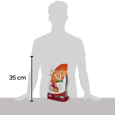 N&D Bal Kabaklı Bıldırcınlı Kedi Maması 1.5 Kg - 3