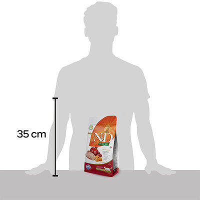 N&D Pumpkin Balkabaklı, Bıldırın Etli ve Narlı Kısırlaştırılmış Kedi Maması 1.5 kg - 2