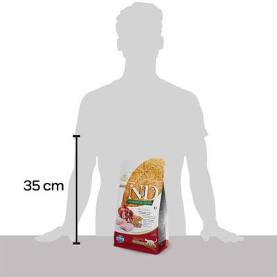 N&D Düşük Tahıllı Tavuklu ve Narlı Kısırlaştırılmış Kedi Maması 1.5 Kg - 2