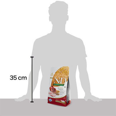 N&D Düşük Tahıllı Tavuk Etli ve Narlı Kısırlaştırılmış Kedi Maması 1.5 kg - 2