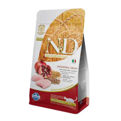 N&D Düşük Tahıllı Tavuk Etli ve Narlı Kısırlaştırılmış Kedi Maması 5 kg
