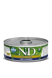 ​N&D Tahılsız Kuzu Etli Yaban Mersinli Kedi Yaş Maması 70 GR