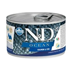 ND Mini Ocean Alabalık Somonlu Köpek Konservesi 140 Gr