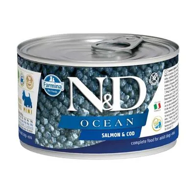 ND Mini Ocean Alabalık Somonlu Köpek Konservesi 140 Gr - 1