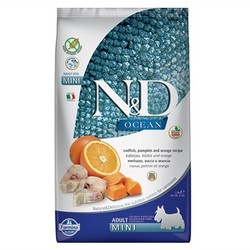 ND Ocean Bal Kabaklı Balıklı Küçük Irk Köpek Maması 2,5 KG