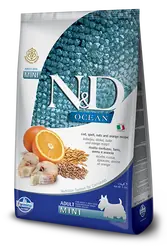 N&D Düşük Tahıllı Ocean Balıklı Küçük Irk Köpek Maması 2,5 KG
