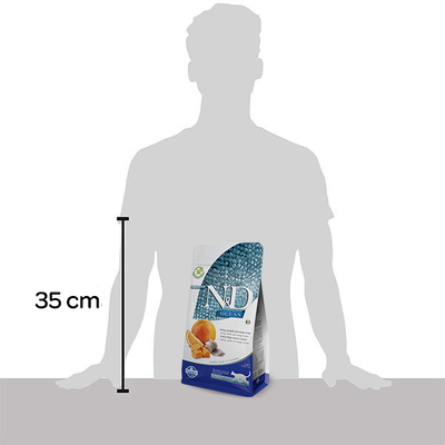 N&D Ocean Balkabaklı, Ringa Balıklı ve Portakallı Yetişkin Kedi Maması 1.5 kg - 3