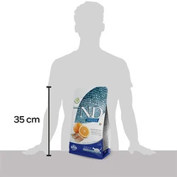 N&D Tahılsız Ocean Balık ve Portakallı Kedi Maması 1.5 Kg - 2
