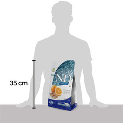 N&D Ocean Ringa Balıklı ve Portakallı Yetişkin Kedi Maması 1.5 kg - 2