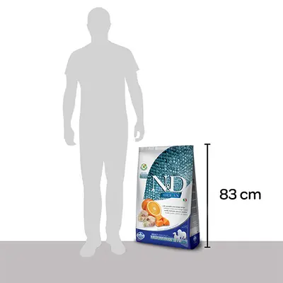 ​N&D Tahılsız Ocean Balkabaklı Ve Morina Balıklı Köpek Maması 12 KG - 2