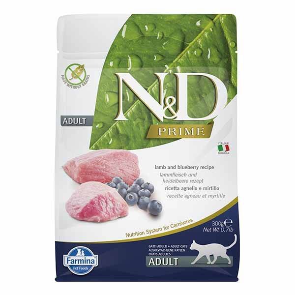 N&D Tahılsız Kuzu Etli Kedi Maması 300 Gr - 1