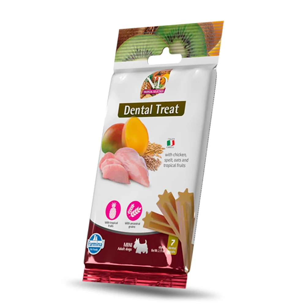 N&D Pumpkin Tavuklu Bal Kabaklı ve Narlı Küçük Irk Yetişkin Köpek Ödül Maması 60gr - 1