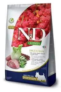 N&D Quinoa Digestion Kuzu Etli Mini Irk Köpek Maması 2,5 kg